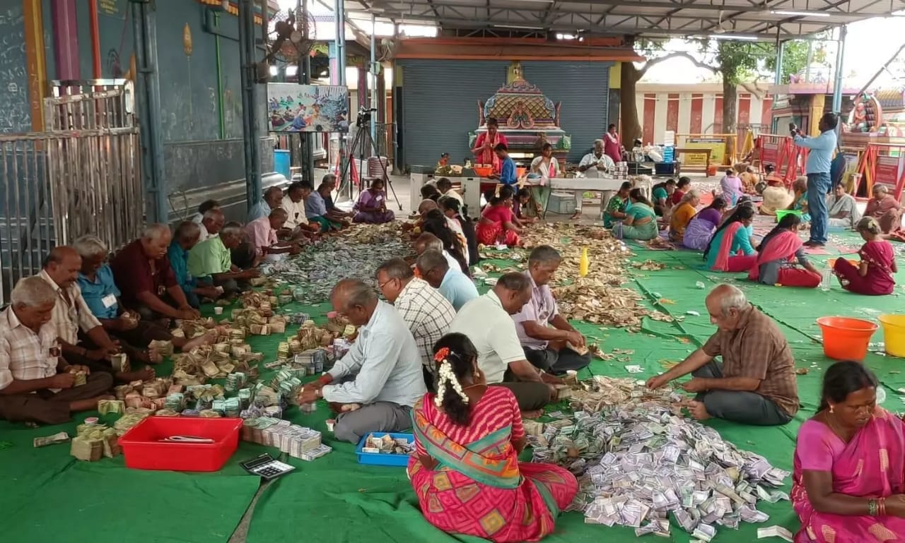 சிறுவாபுரி பாலசுப்பிரமணியசுவாமி கோவில் உண்டியல் எண்ணப்பட்டது