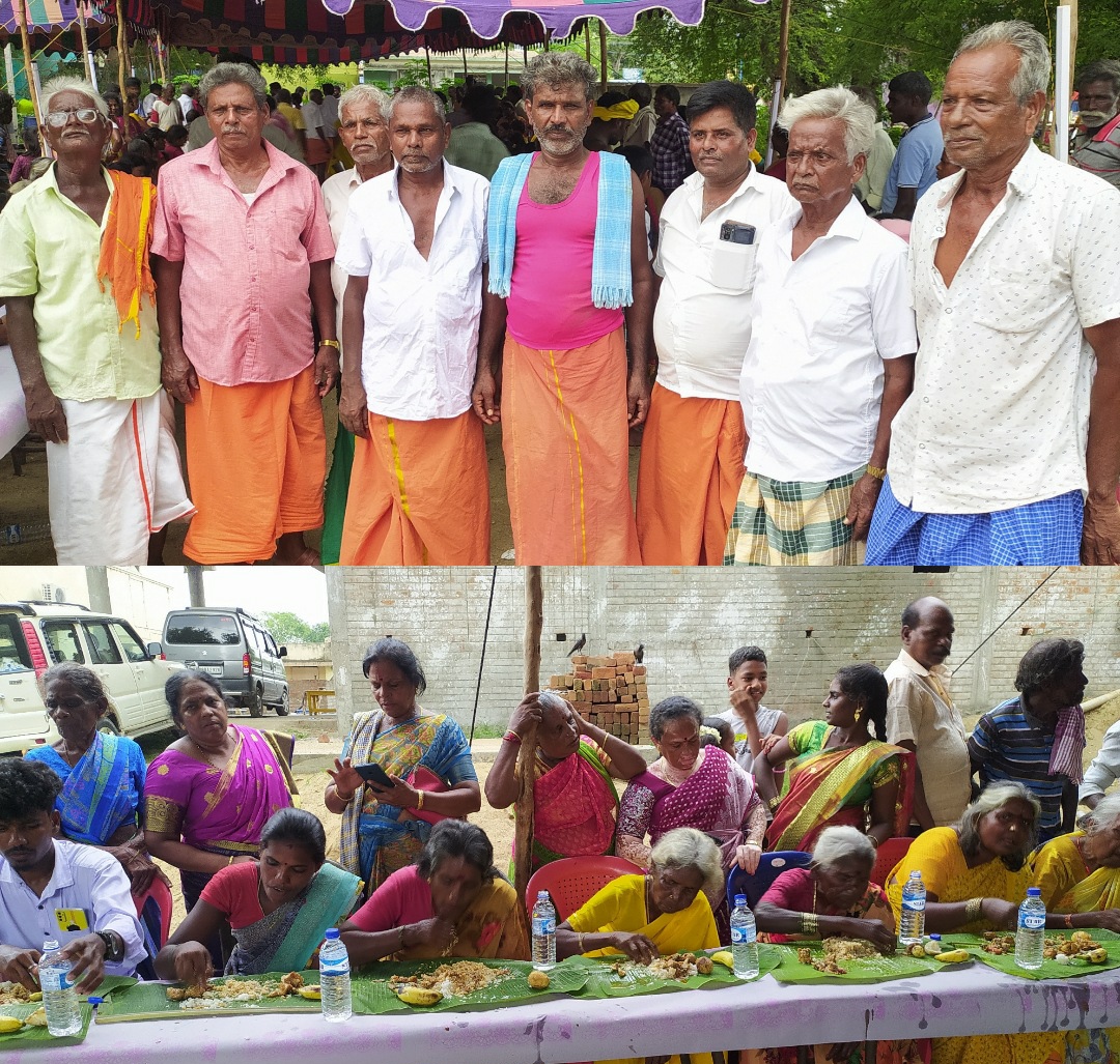 கொடுக்கந்தாங்கல் ஸ்ரீ ரேணுகாம்பாள் கோயிலில் 29 ஆம் ஆண்டு ஆடி வெள்ளி திருவிழாவில் கிடா விருந்து!