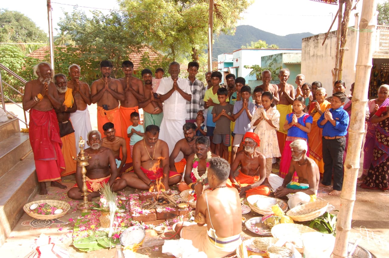 மேட்டுப்பட்டி கிராமத்தில் ஶ்ரீ முத்தாலம்மன் கோவில் மண்டல பூஜை விழா