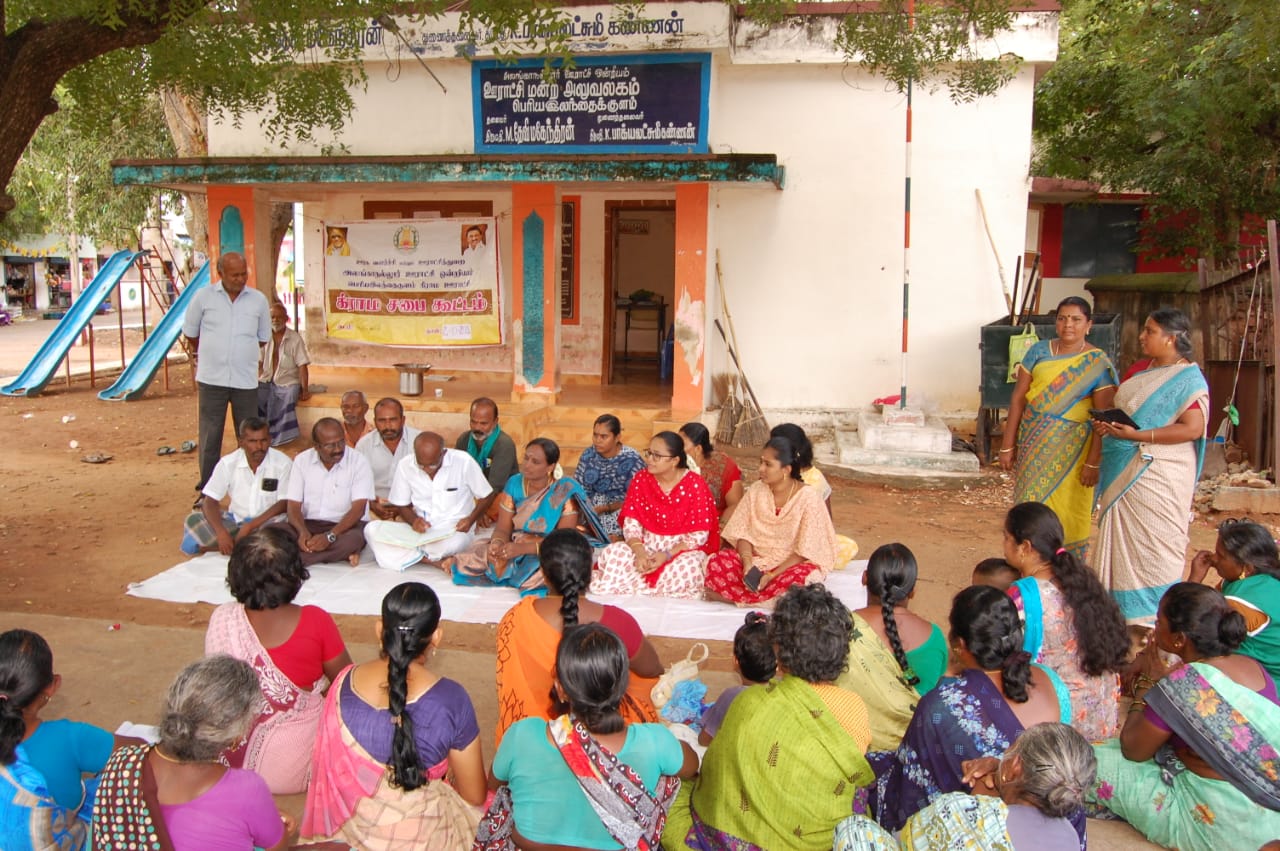 அலங்காநல்லூர் ஒன்றிய பகுதியில் கிராம சபை கூட்டம்