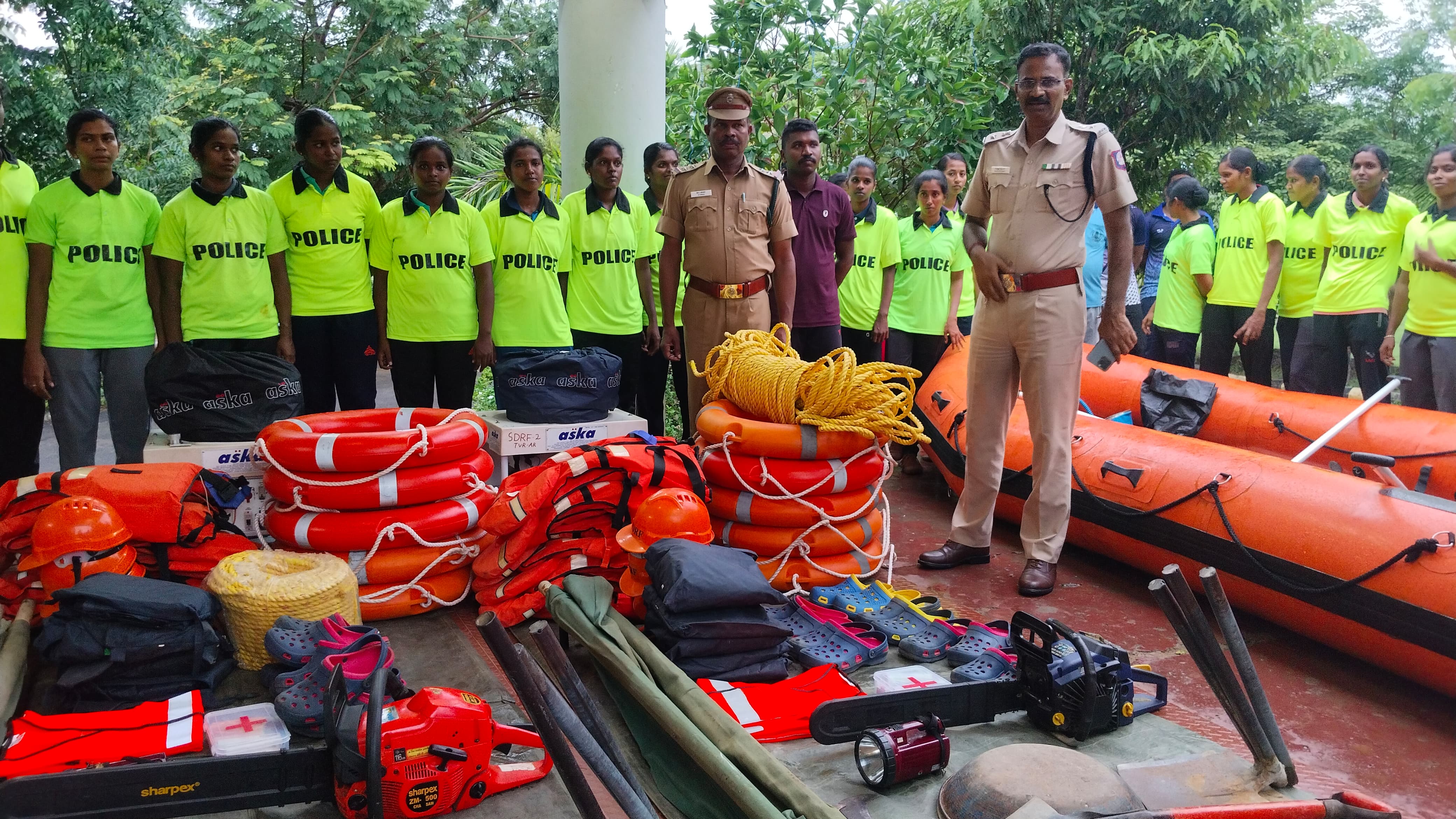 திருவாரூர் மாவட்டம் பருவ மழையை எதிர்கொள்ளும் வகையில் தயார் நிலை