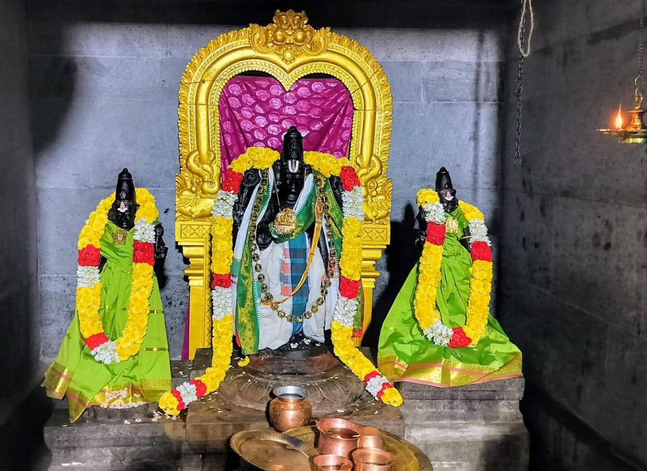 ஓசூர் ஸ்ரீநிவாசப் பெருமாளுக்கு சிறப்பு பூஜைகள்