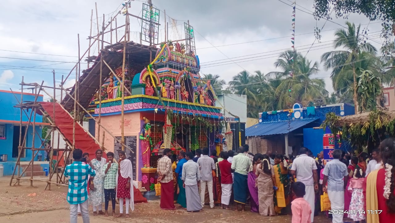 கெங்கமுத்தூர் கிராமத்தில்  ஸ்ரீ முத்தாலம்மன் திருக்கோவில் கும்பாபிஷேக விழா