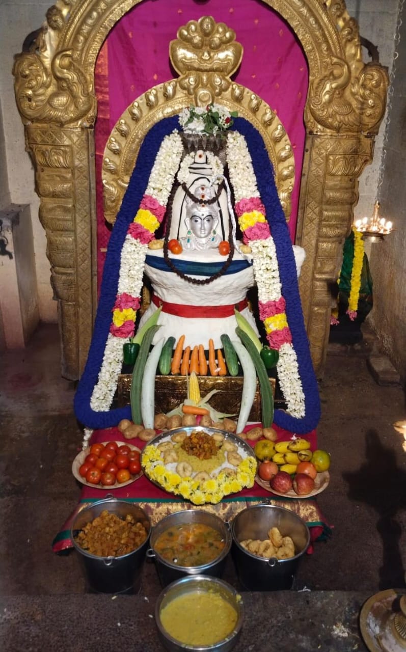 தென்னாங்கூர் ஸ்ரீ மீனாட்சி சுந்தரேஸ்வரர் அன்னாபிஷேகம்