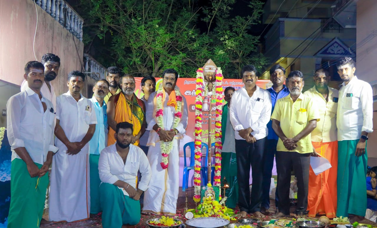வந்தவாசி வேல் பூஜை விழாவில் மாம்பட்டு ஸ்வாமிகள் பங்கேற்பு