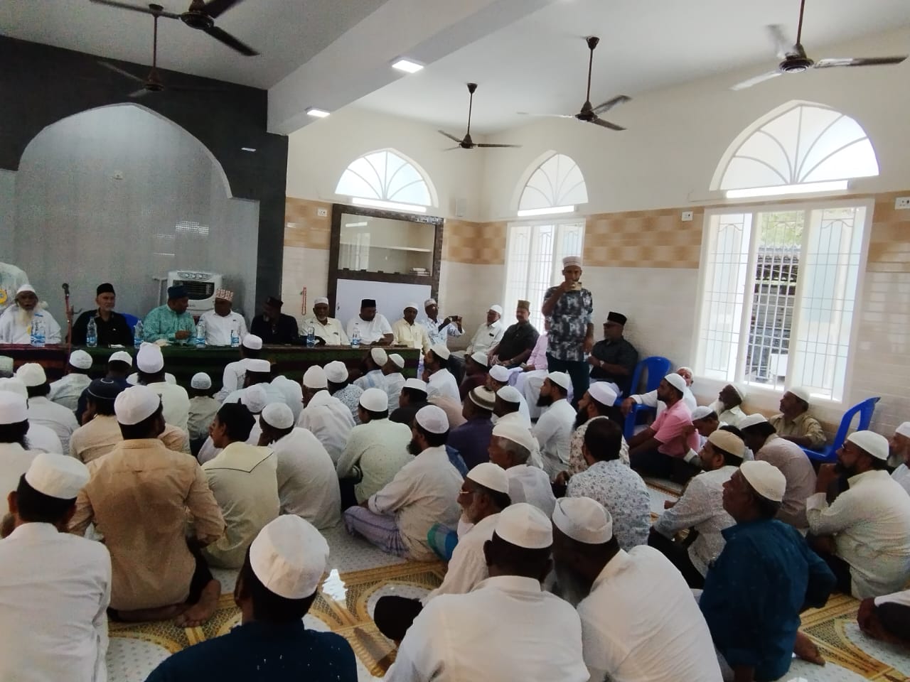 திருவண்ணாமலை மாவட்டம் போளூர் வட்டம் களம்பூர் புதிய பள்ளிவாசல் திறப்பு விழா