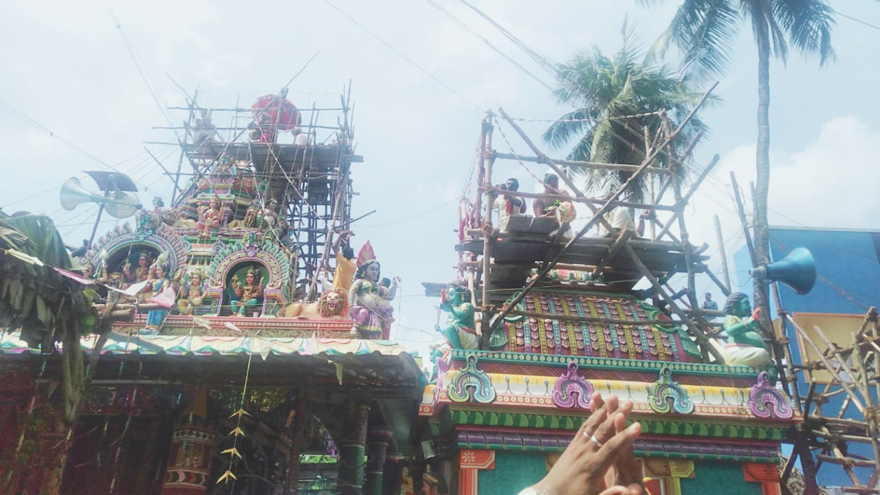 சீர்காழியில் ஸ்ரீ ஏழைக் காத்த அம்மன் , ஸ்ரீ மந்த கருப்பண்ண சுவாமி ஆலய மஹா கும்பாபிஷேகம் 