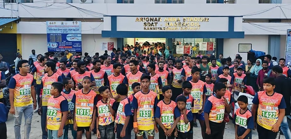 போதை இல்லா வாழ்க்கை:  நாகர்கோவிலில் மாரத்தான்! 
