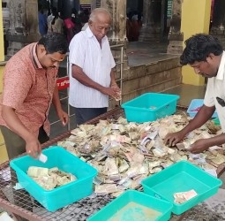 ஸ்ரீ செண்பகவல்லி அம்பாள் கோயிலில் உண்டியல் வருவாயாக ரூ.15. 66 லட்சம்