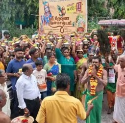 சிங்கை சிங்கார வேலன் கோவிலில் ஆடி கிருத்திகை விழா