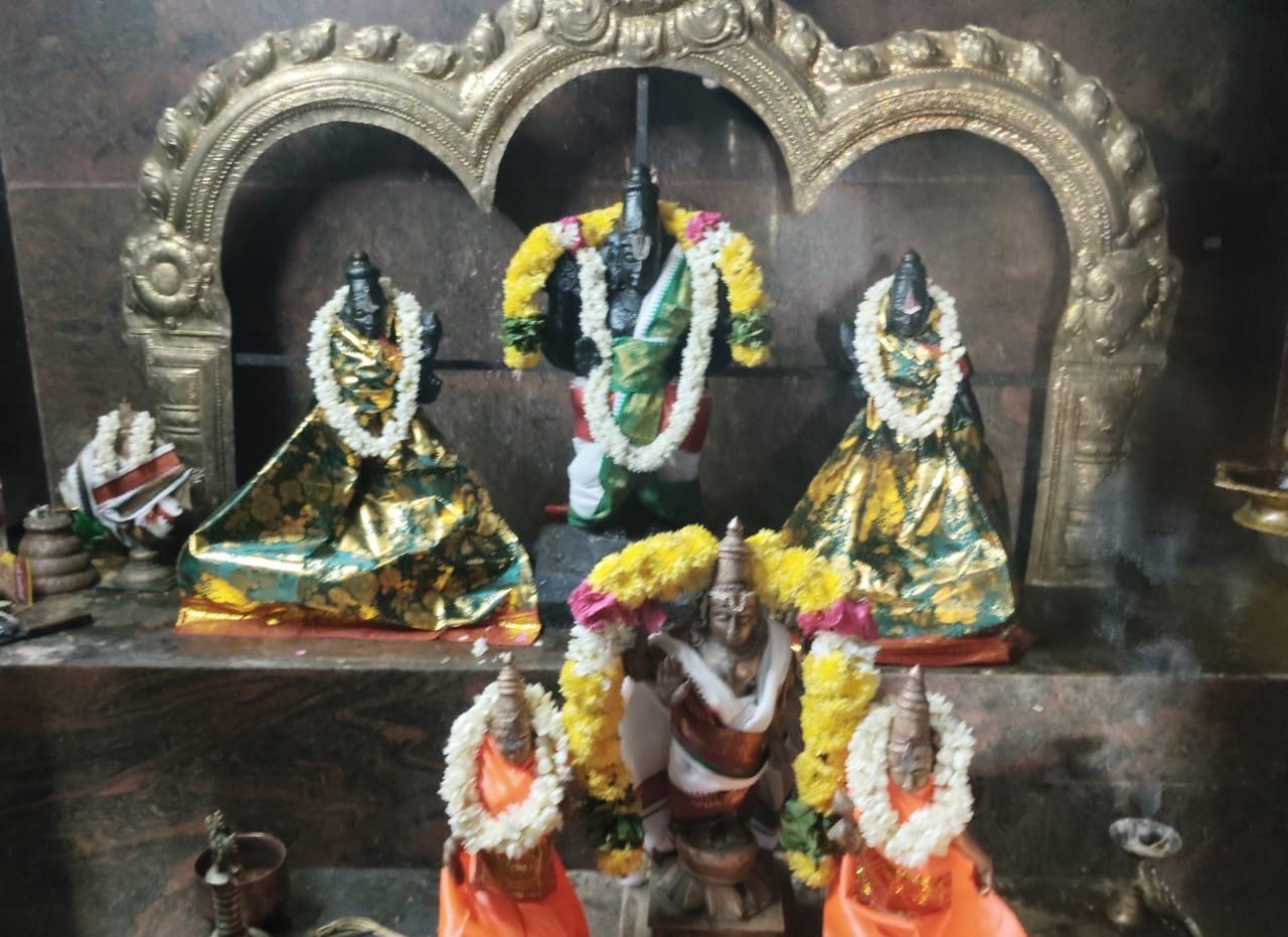 மேல்பாதி ஸ்ரீ விஜராகவ பெருமாளுக்கு சிறப்பு பூஜைகள்