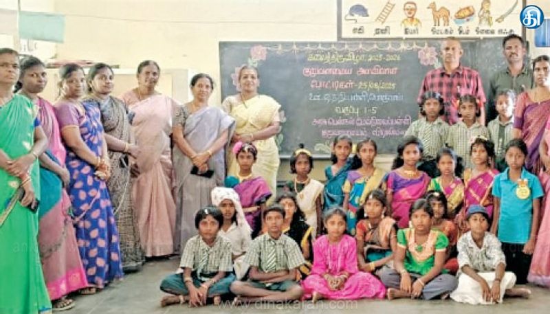 ராணிப்பேட்டை அரசு மேல்நிலைப்பள்ளியில் நடந்த கலைத்திருவிழா