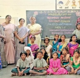 ராணிப்பேட்டை அரசு மேல்நிலைப்பள்ளியில் நடந்த கலைத்திருவிழா