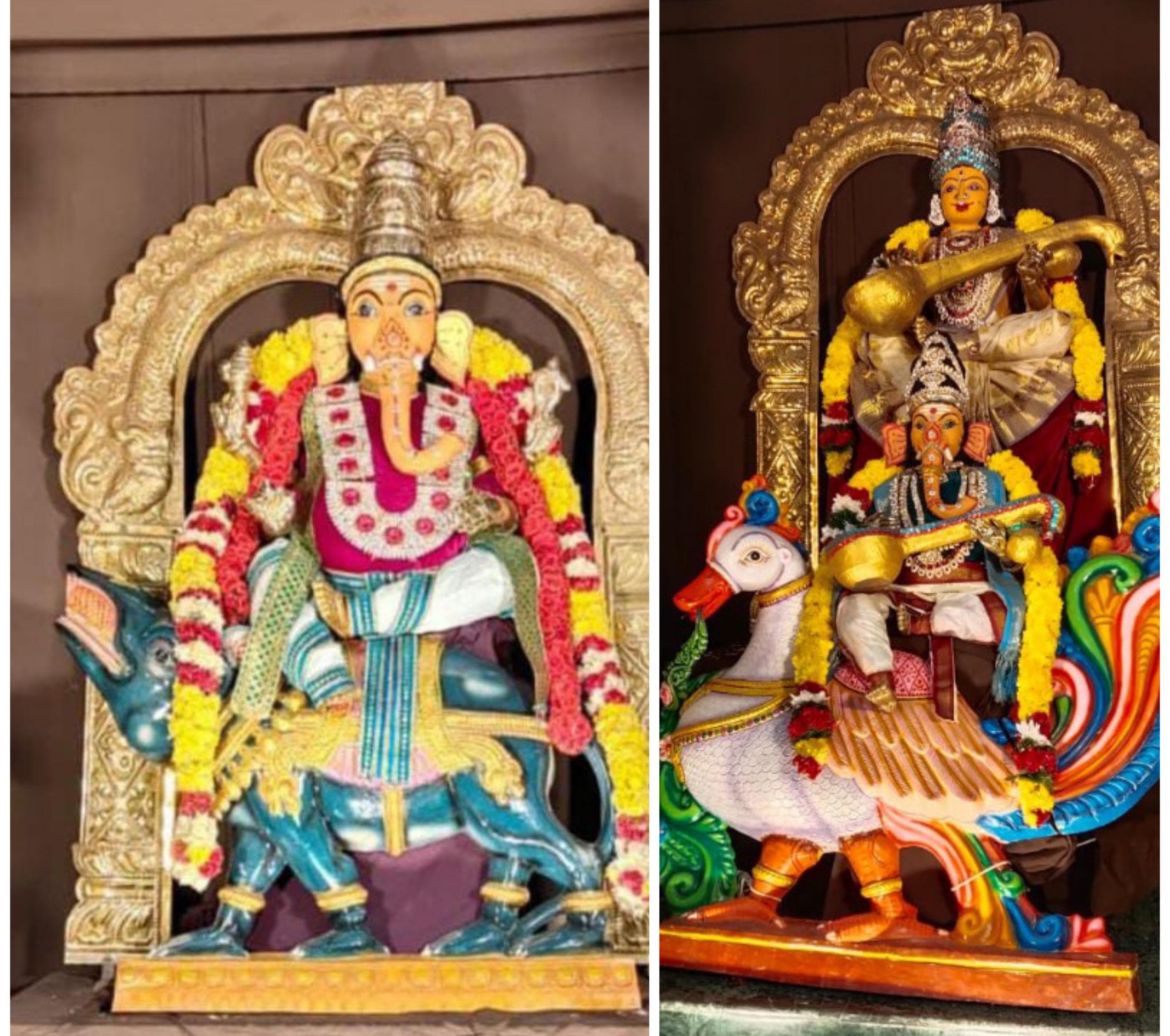 எலி வாகனம்,அன்னம் வாகனம் ஸ்ரீ ஞான கணபதி சிறப்பு வழிபாடு............
