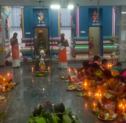 வடமலம்பட்டி சர்வலிங்கேஸ்வரர் ஆலயத்தில் திருவிளக்கு பூஜை