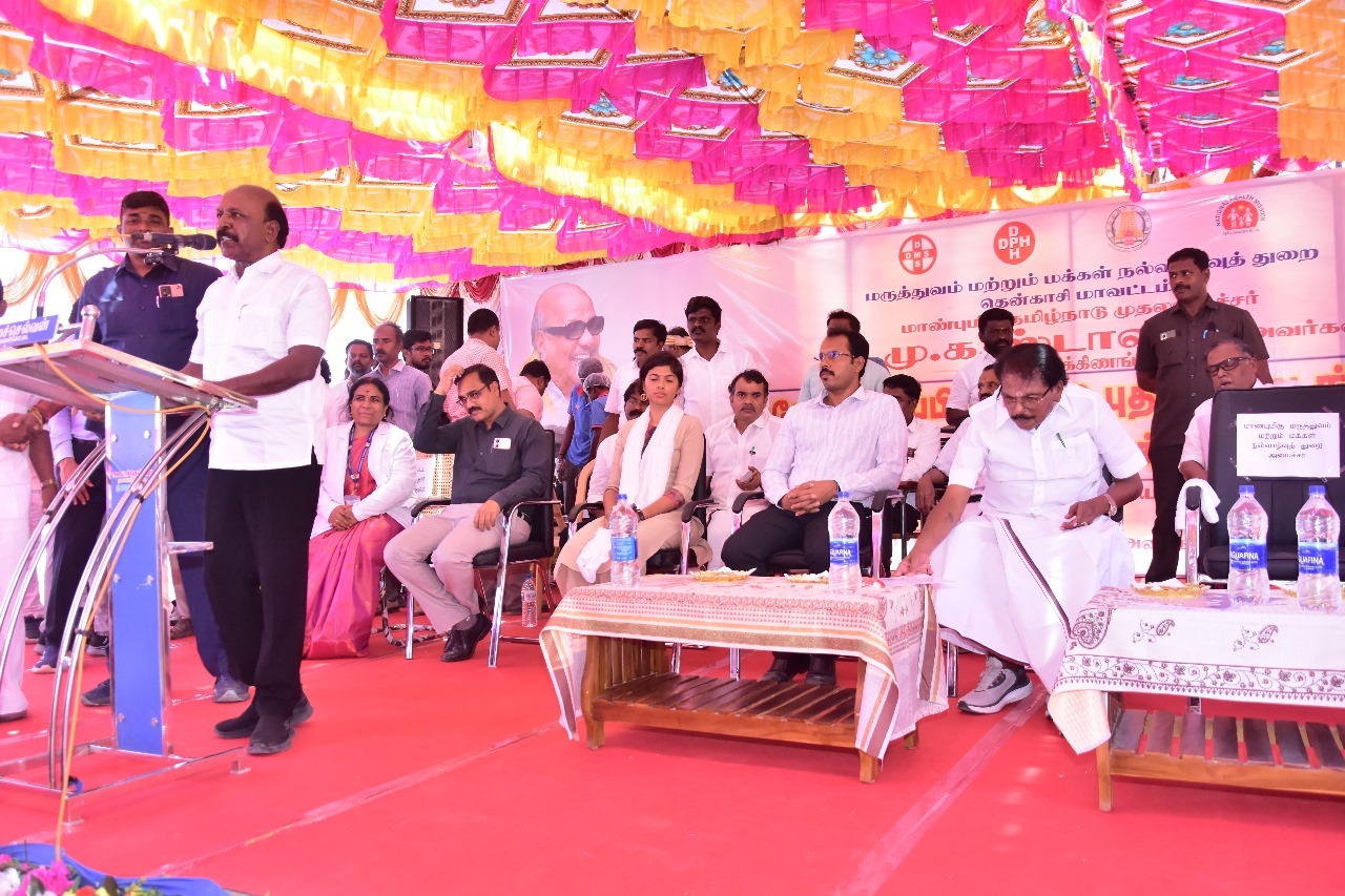 தென்காசி மாவட்டத்தில் மருத்துவத்துறை சார்பில் புதிதாக கட்டிடம்