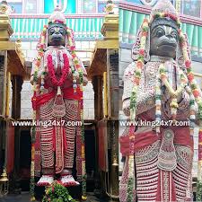 முத்தங்கி அலங்காரத்தில் ஜொலித்த நாமக்கல் ஆஞ்சநேயர்...