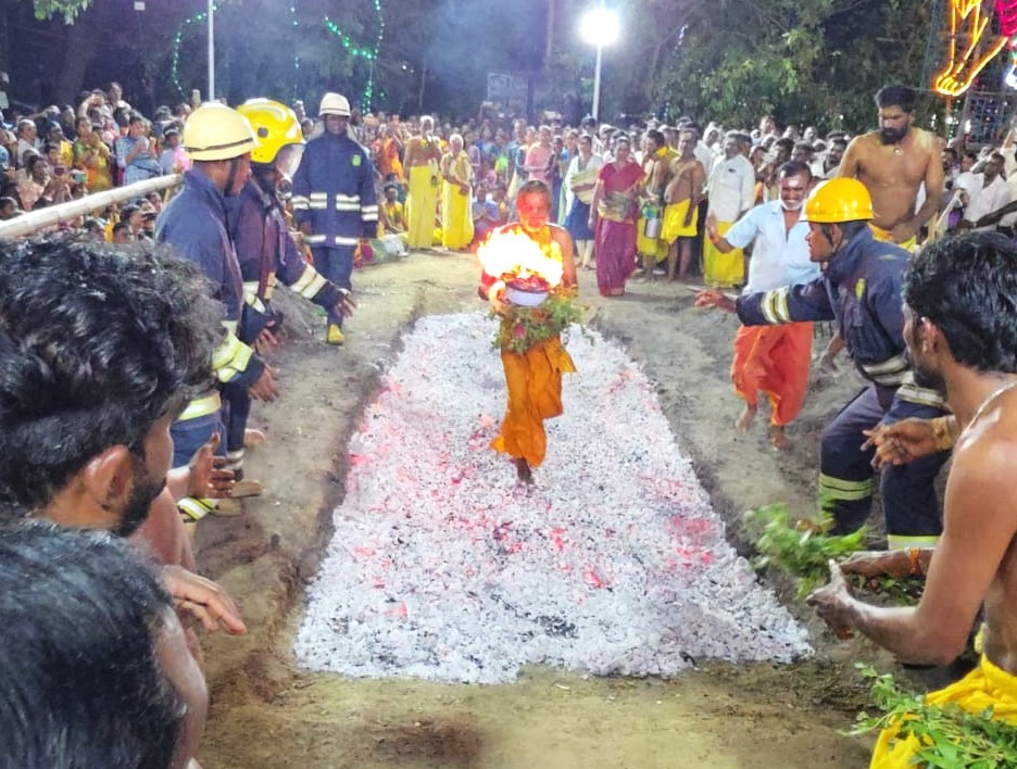 விருதுநகர் முத்துமாரியம்மன் கோவிலில் ஆடிப் பொங்கல் விழா
