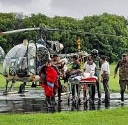 உத்தரகாண்ட்: மேகவெடிப்பு 3-வது நாளாக ஹெலிகாப்டர் வழியே தொடரும் மீட்பு பணி