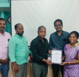 திருச்சி தென்னூர் சுப்பையா நினைவு நடுநிலைப்பள்ளியில்   அடுத்த தலைமுறைக்கான செயற்கை நுண்ணறிவு பயிற்சி