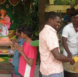 சின்னகரம் விநாயகர் சதுர்த்தி பூஜை