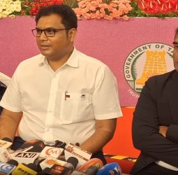 தொழில் வளர்ச்சியில் தமிழ்நாடு  உலகத் தரத்துக்கு உயர்ந்துள்ளது  * அமைச்சர் டி.ஆர்.பி.ராஜா பெருமிதம்