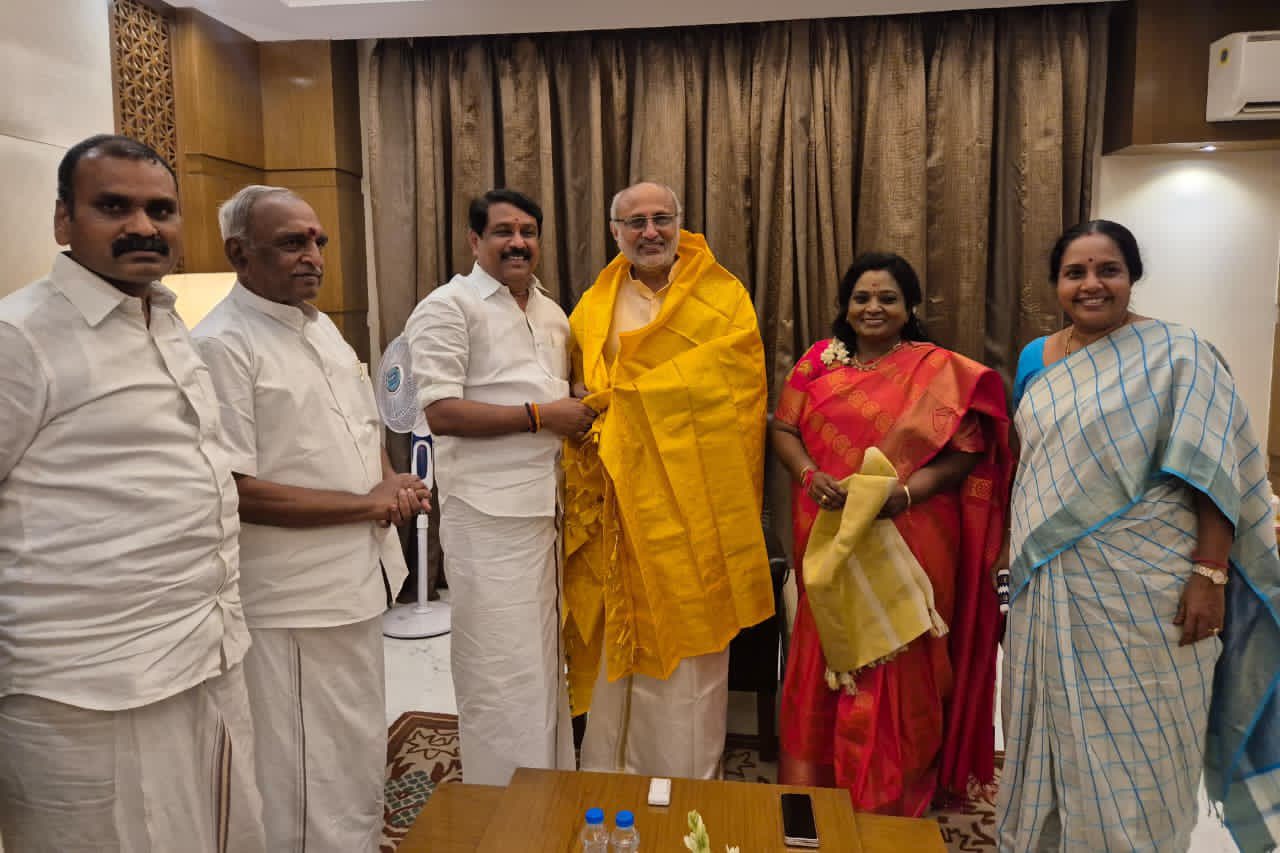 துணை ஜனாதிபதி வேட்பாளராக அறிவிக்கப்பட்ட சி.பி.ராதாகிருஷ்ணனுக்கு தமிழக பாஜக தலைவர் நயினார் நாகேந்திரன் வாழ்த்து
