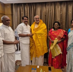 துணை ஜனாதிபதி வேட்பாளராக அறிவிக்கப்பட்ட சி.பி.ராதாகிருஷ்ணனுக்கு தமிழக பாஜக தலைவர் நயினார் நாகேந்திரன் வாழ்த்து