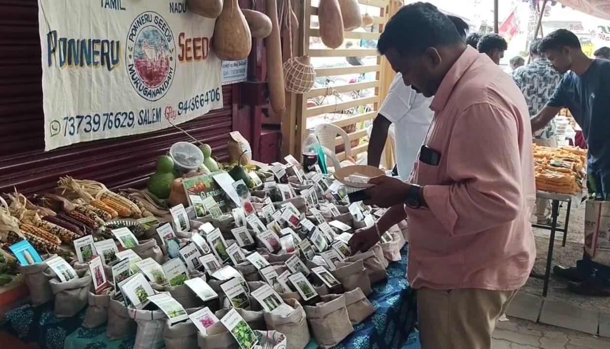 இயற்கை உழவர்கள் குழு சார்பில் 9-ம் ஆண்டு பாரம்பரிய விதை திருவிழா