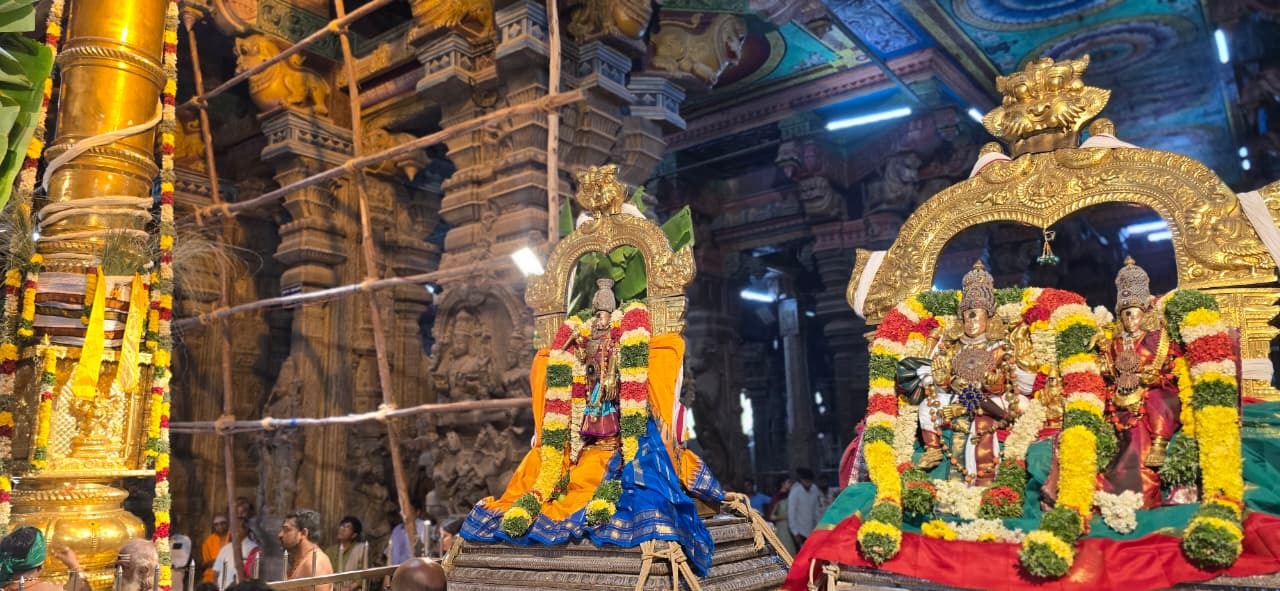 மதுரை மீனாட்சி அம்மன் கோவிலில் ஆவணி மூலத்திருவிழா