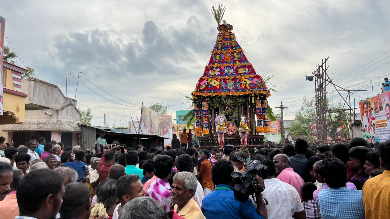 பூதேரிபுல்லவாக்கம் அருள்மிகு ஸ்ரீ தான்தோன்றியம்மன் தேர்த்திருவிழா கோலாகலம்: