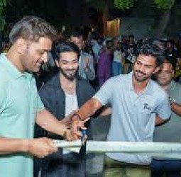 சென்னையில் முதன்முதலாக ‘‘பேடல்’’ விளையாட்டு மைதானம்’: எம்.எஸ். தோனி துவக்கி வைத்தார்