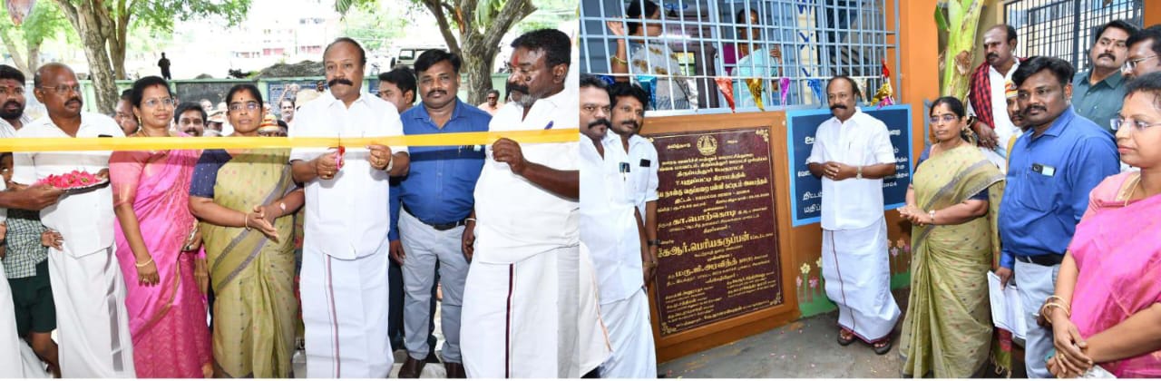 முதல் செஞ்சுரியை முடித்து, இரண்டாவது செஞ்சுரிக்காக காத்திருக்கும் புதுப்பட்டி தொடக்கப் பள்ளி