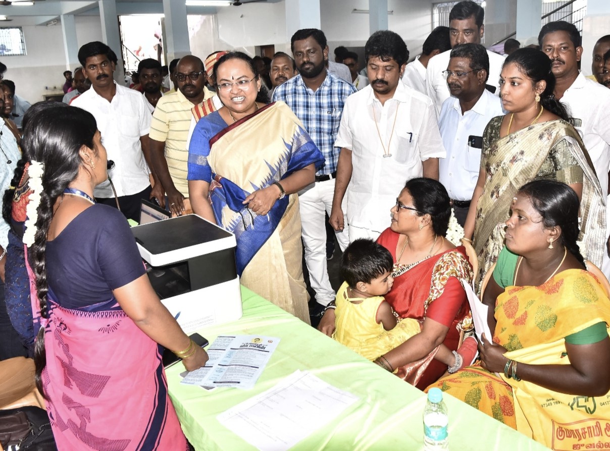 கொங்கராம்பட்டில் நடைபெற்ற 'உங்களுடன் ஸ்டாலின்' திட்ட முகாம்