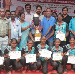 மதுரையில் நடந்த மாநில பூப்பந்து போட்டி