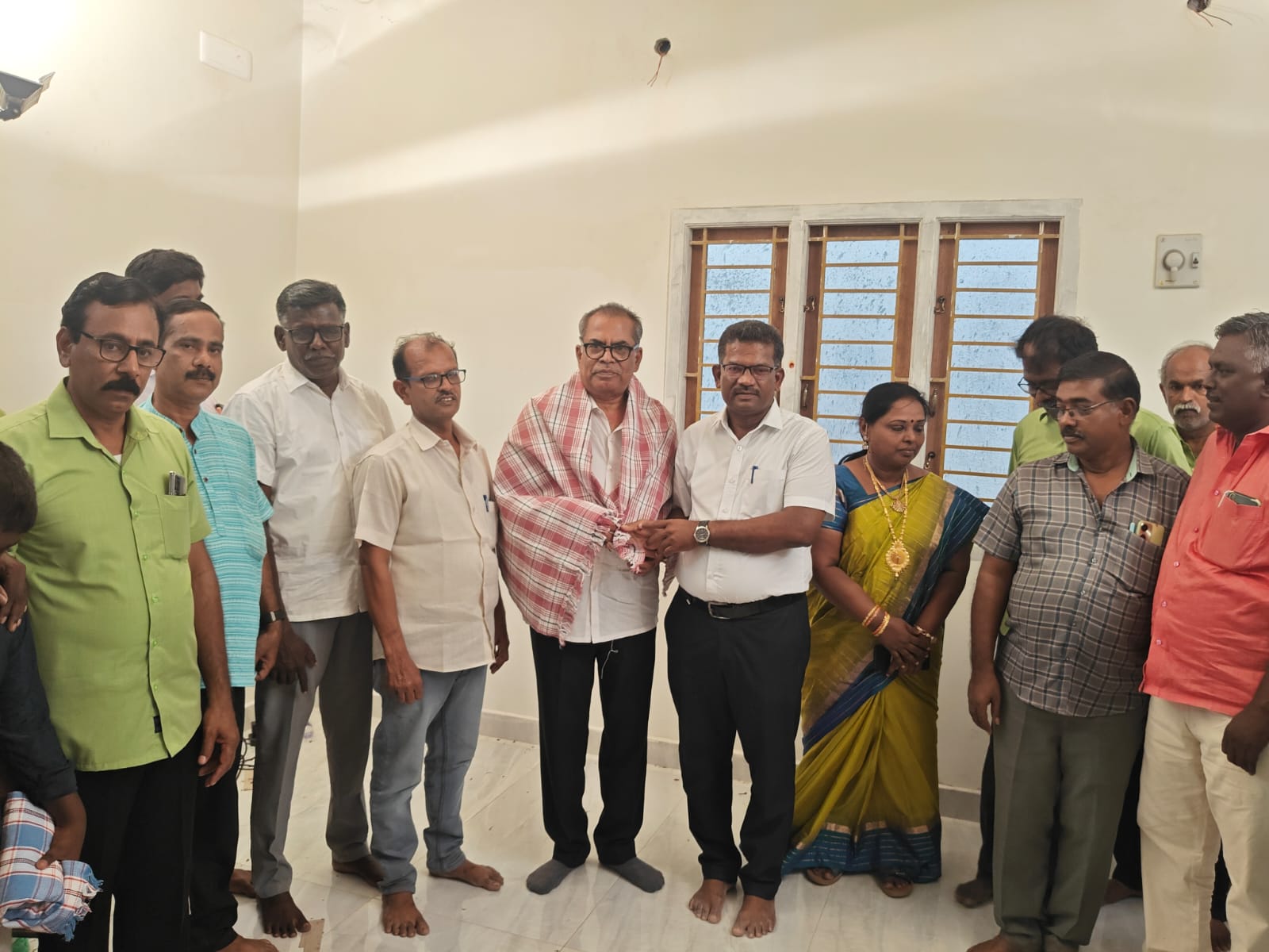 தமிழ்நாடு ஆரம்பப்பள்ளி ஆசிரியர் கூட்டணி மாநில தலைவர் இல்லத் திறப்பு விழா