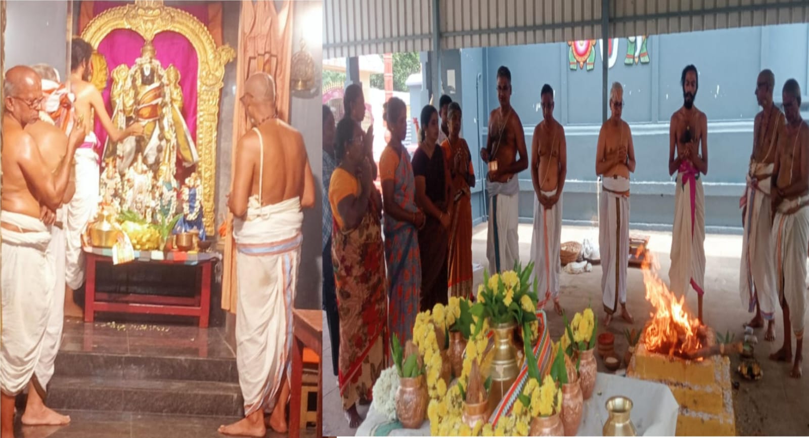 நல்லூர் ஸ்ரீ தன்வந்திரி பகவானுக்கு சிறப்பு ஹோம பூஜைகள்