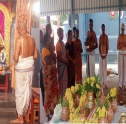 நல்லூர் ஸ்ரீ தன்வந்திரி பகவானுக்கு சிறப்பு ஹோம பூஜைகள்