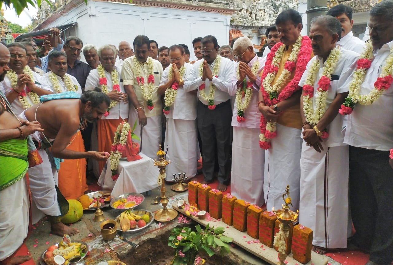 ஸ்ரீ புத்திரகாமேஸ்வரர் கோவில் புனாரமைக்கும் பணி