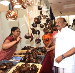 நுங்கம்பாக்கம், அன்னை தெரசா மகளிர் வளாகத்தில் கைவினை பொருட்கள் விற்பனை மற்றும் கண்காட்சி