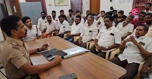 விநாயகர் சதுர்த்தி விழா: மேட்டுப்பாளையத்தில் இந்து அமைப்புகளுடன் போலீசார் ஆலோசனை