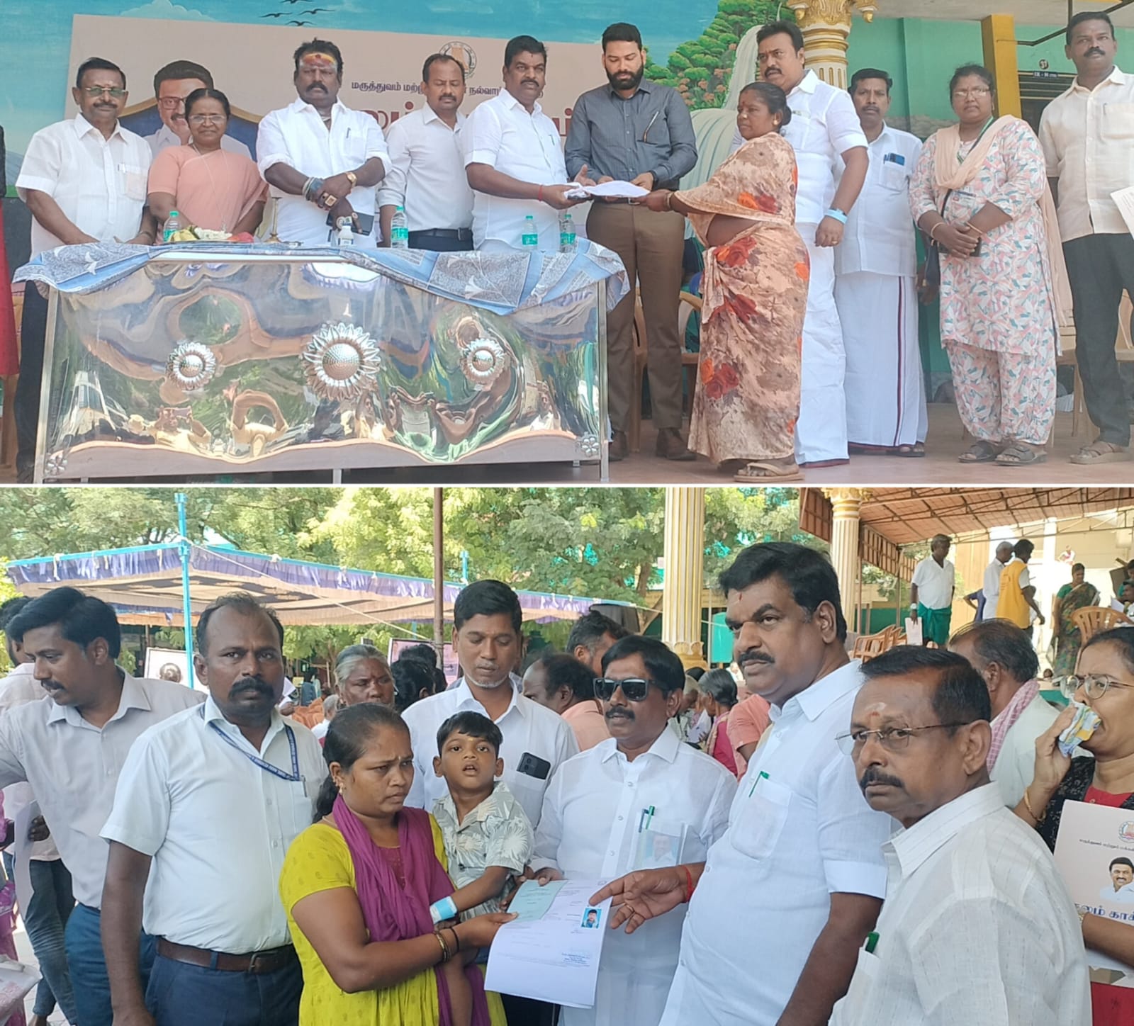 உளுந்தூர்பேட்டை பெஸ்கி மேல்நிலைப் பள்ளியில் மருத்துவம் மற்றும் மக்கள் நல்வாழ்வுத்துறை சார்பில் நலம் காக்கும் ஸ்டாலின் சிறப்பு முகாம்