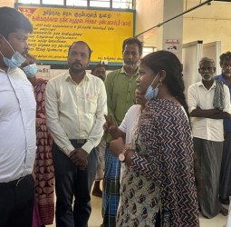 வைத்தீஸ்வரன்கோவில் அரசு மருத்துவமனையில் மயிலாடுதுறை மாவட்ட கலெக்டர் ஸ்ரீகாந்த் ஆய்வு