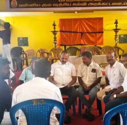 செஞ்சியில் உரிமை மீட்க தலைமுறைக்காக அன்புமணி நடை பயண முன்னேற்பாடு