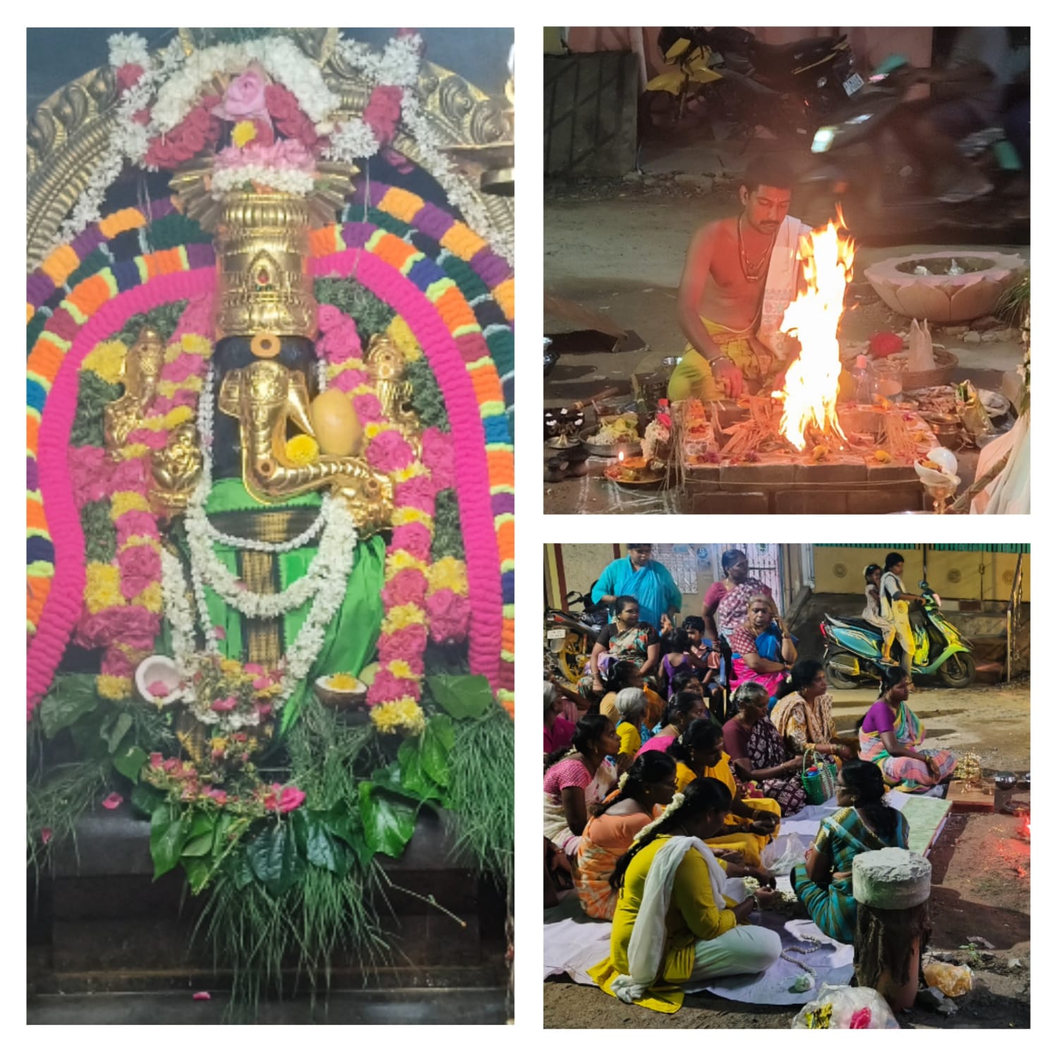 காட்பாடி கழிஞ்சூர் ஸ்ரீசெல்வ விநாயகர் ஆலயத்தில் மஹா சங்கடஹர சதுர்த்தி விழா கோலாகலம்!
