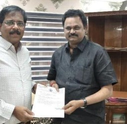 மாவட்ட ஆட்சியரிடம் வந்தவாசி எம்எல்ஏ கோரிக்கை மனு