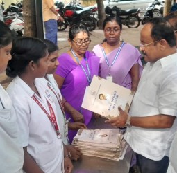 கீழ்அரசம்பட்டில் "நலம் காக்கும் ஸ்டாலின்" திட்ட முகாம்!