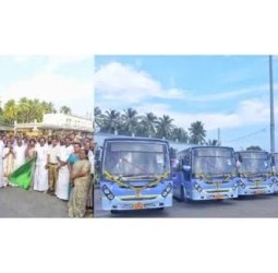 கிருஷ்ணகிரியில் 10 புதிய நகர பேருந்து சேவைகள் தொடக்கம்