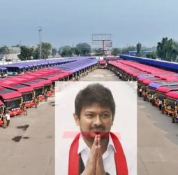 பூந்தமல்லி பஸ் பணிமனையில் இருந்து 125 புதிய மின்சார பஸ்கள்: துணை முதல்வர் உதயநிதி துவக்கினார்