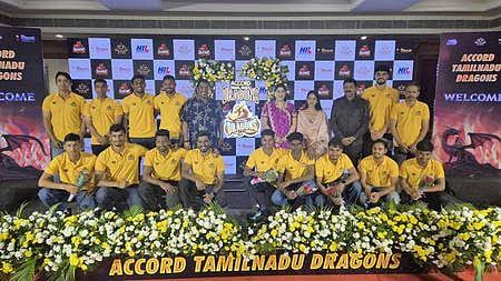 எச்ஐஎல்: தமிழ்நாடு டிராகன்ஸ் அணி அறிமுகம்